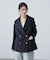 金ボタンダブルブレストジャケット