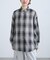 シアーチェックシャツ