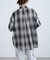 シアーチェックシャツ