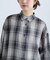 シアーチェックシャツ