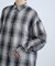 シアーチェックシャツ