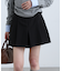 プリーツショートパンツ