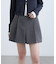 プリーツショートパンツ