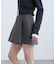 プリーツショートパンツ