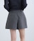 プリーツショートパンツ