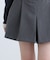 プリーツショートパンツ