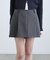 プリーツショートパンツ