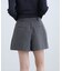 プリーツショートパンツ