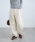 [低身長サイズ／Sシリーズ]ウォッシュドチノカーブパンツ