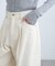 [低身長サイズ／Sシリーズ]ウォッシュドチノカーブパンツ