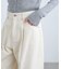 [低身長サイズ／Sシリーズ]ウォッシュドチノカーブパンツ