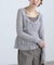 ホルターインナーレイヤードカシュクールカットソー