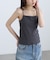 バッククロスカップ付きキャミソール