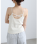 バッククロスカップ付きキャミソール
