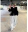 ウエストアジャストカーブパンツ〈MFM〉