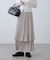 消しプリーツティアードスカート