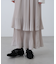 消しプリーツティアードスカート