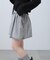 ヨークフレアデニムミニスカート