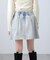 ヨークフレアデニムミニスカート