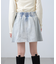 ヨークフレアデニムミニスカート