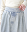 ヨークフレアデニムミニスカート