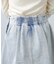 ヨークフレアデニムミニスカート