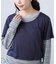シアーTシャツレイヤードボーダーロンT