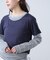 シアーTシャツレイヤードボーダーロンT
