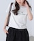 ロゴプリントコンパクトＴシャツ