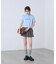 ロゴプリントコンパクトTシャツ