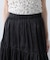 シャイニーフリルティアードスカート
