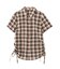 ドロストチェックシャツ