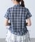 ドロストチェックシャツ