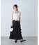 フリルティアードナロースカート