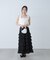 フリルティアードナロースカート