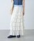 フリルティアードナロースカート
