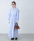 ロングシャツワンピース