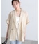 〈MFM〉金ボタンシアー半袖ジャケット