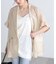〈MFM〉金ボタンシアー半袖ジャケット