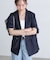 〈MFM〉金ボタンシアー半袖ジャケット