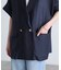 〈MFM〉金ボタンシアー半袖ジャケット