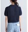 〈ＭＦＭ〉金ボタンクロップドポロニット