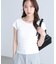 〈MFM〉バックオープン半袖カットソー