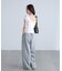 〈MFM〉バックオープン半袖カットソー