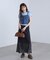 花柄シアーナロースカート