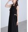 サイドカットノースリカットソーワンピース
