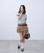 ロゴ刺繍リンガーTシャツ