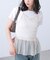 2WAYシアードットホルターキャミ×半袖カットソーセット