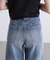 [低身長サイズ／Sシリーズ]クラッシュレースデニムパンツ