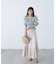 シャイニーティアードスカート